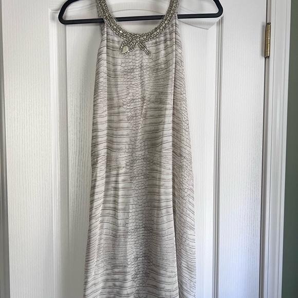 BCBG Asymmetrical Beaded Dress - Picture 2 of 7